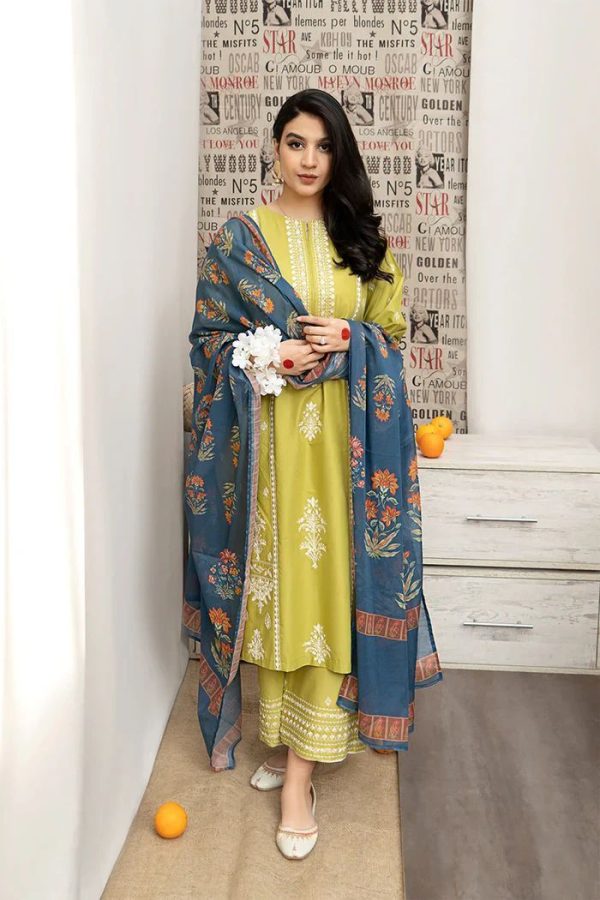LAWN 3PC Embroidered Collection