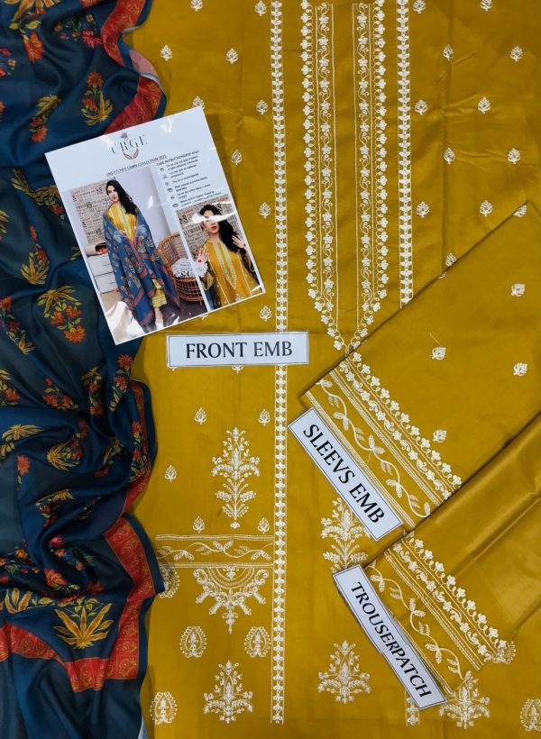 LAWN 3PC Embroidered Collection - Image 3