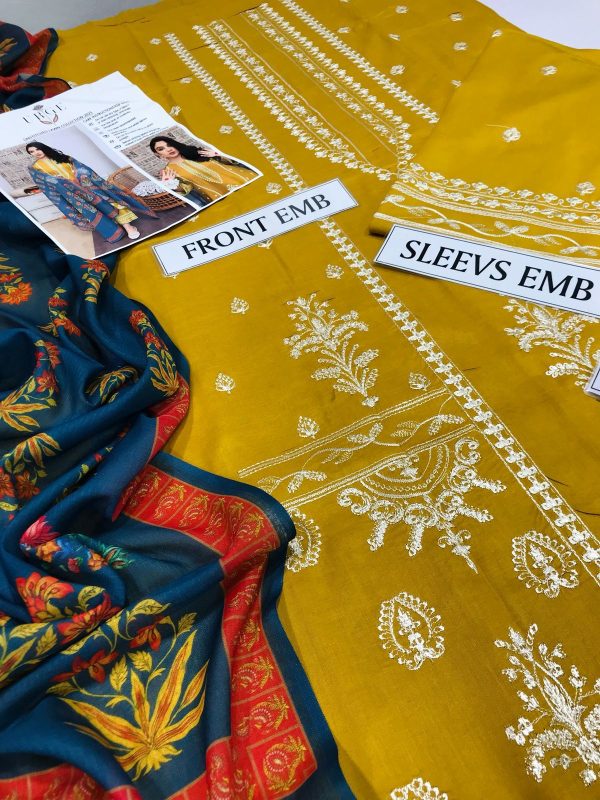 LAWN 3PC Embroidered Collection - Image 2