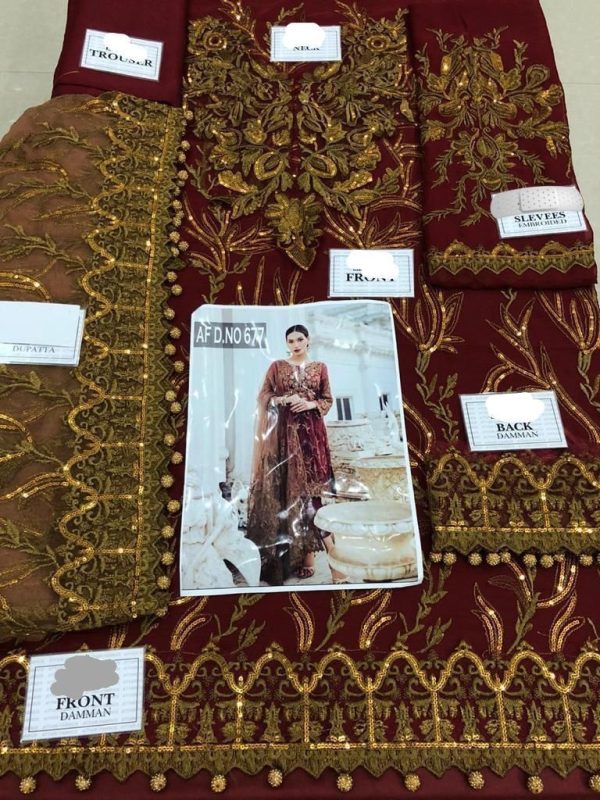 *Iznik* Latest Women Dress - Image 3